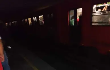 ¡Una vez más! Se registra apagón en Línea B del Metro CDMX