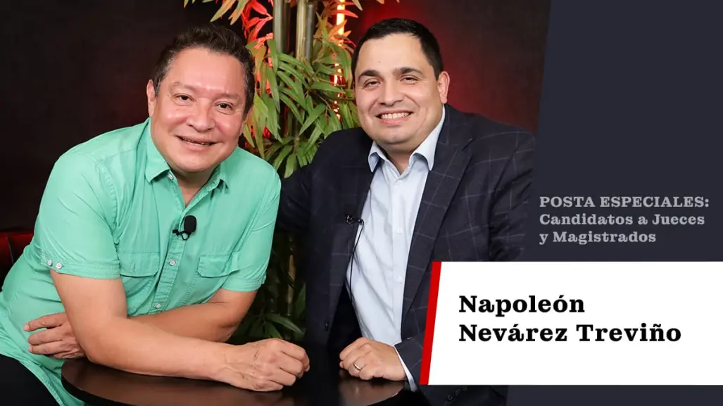 Napoleón Nevárez apuesta por una justicia civil cercana y con experiencia