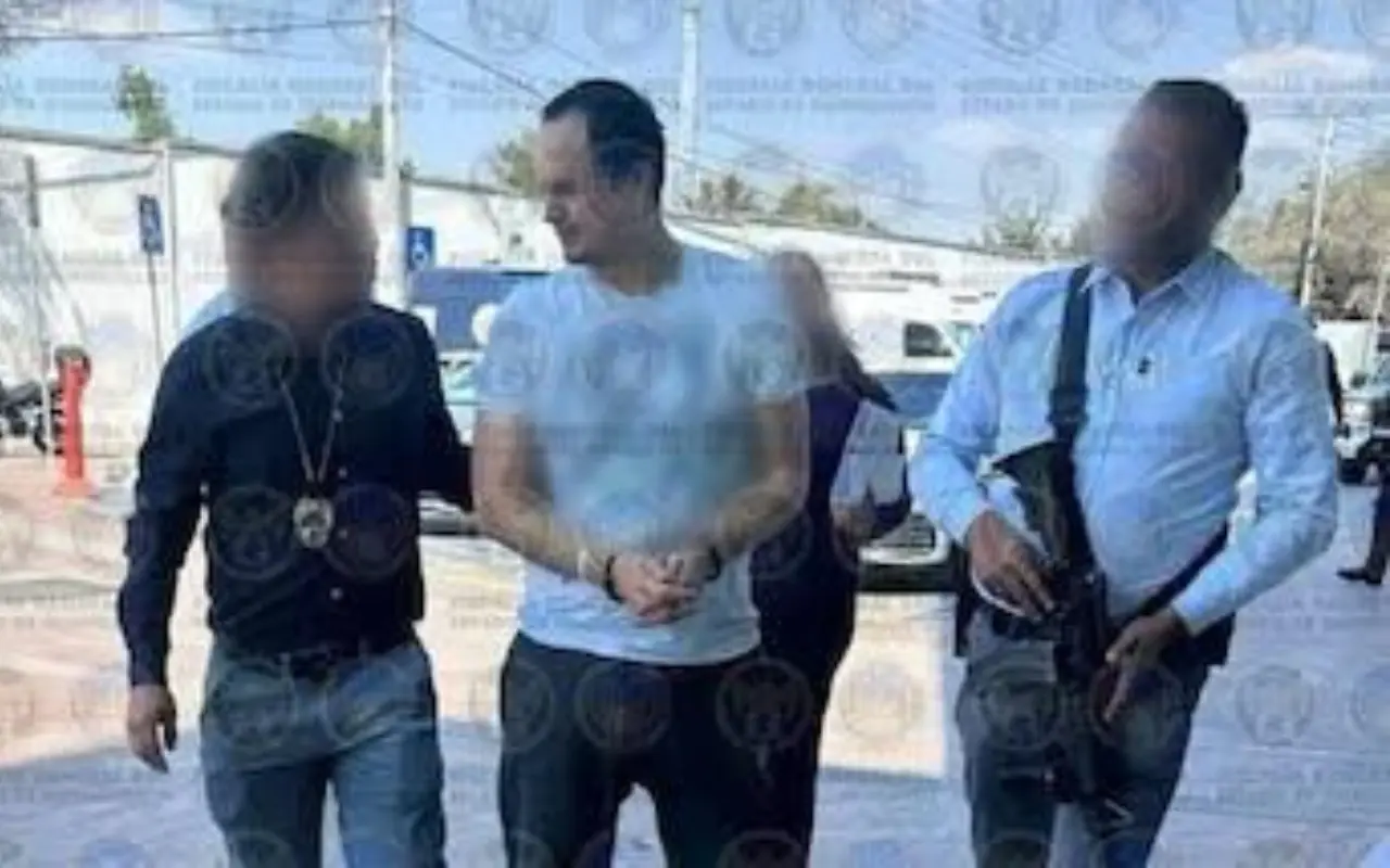 Christian Jafet “N” aprehendido por las autoridades Foto: X(Twitter) @FGEGUANAJUATO
