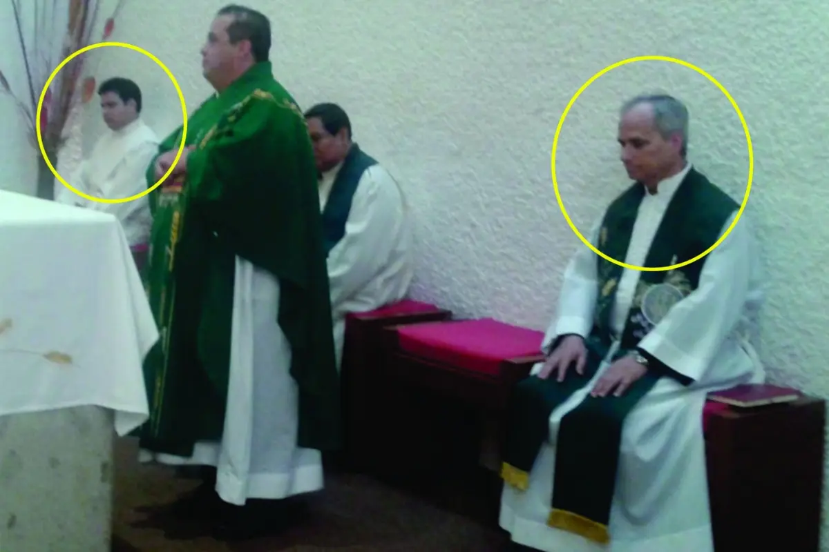 Celebración eucarística en la que estuvo presente el ahora Papa León XIV en San Nicolás de Tolentino en Ramos Arizpe/ Foto: Especial