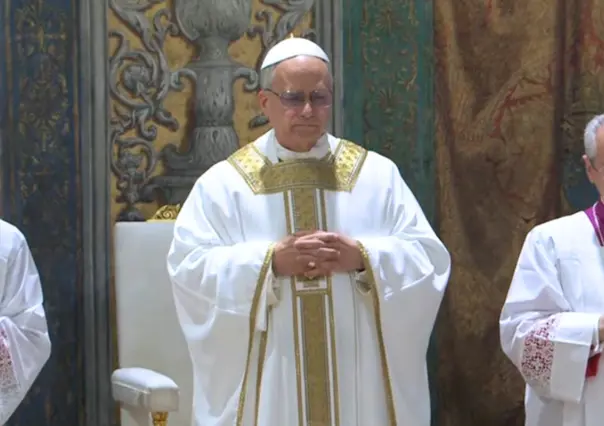 Papa León XIV celebra su primer misa en la Capilla Sixtina de El Vaticano