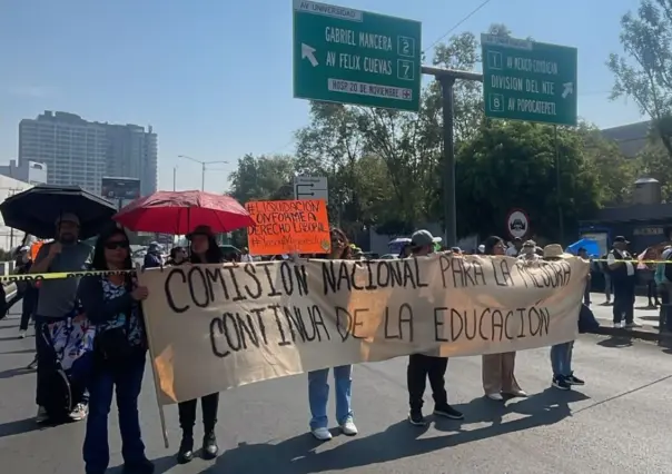 ¡Por tercer día consecutivo! Continúan protestas en avenida Universidad