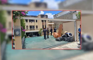 Incendio en colonia de Mérida: bomberos logran rescatar a dos personas
