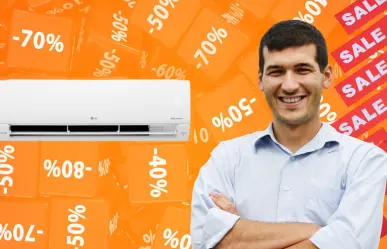 The Home Depot tiene este mini split LG con 3 mil 400 de descuento