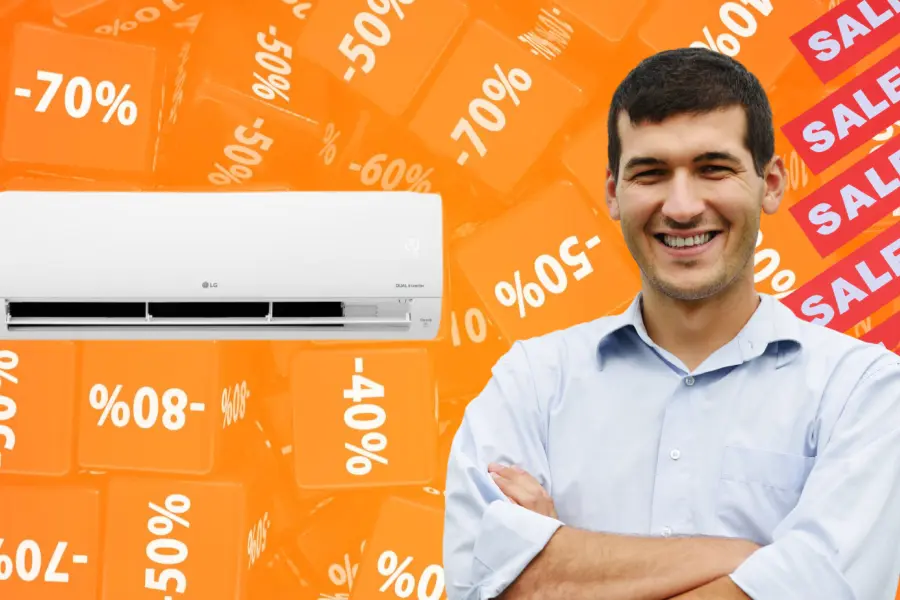 The Home Depot tiene este mini split LG con 3 mil 400 de descuento