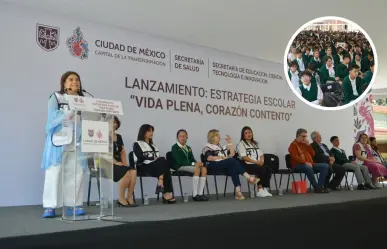 CDMX lanza estrategia "Vida Plena, Corazón Contento" para atender salud mental en estudiantes