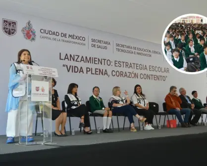 CDMX lanza estrategia “Vida Plena, Corazón Contento” para atender salud mental en estudiantes