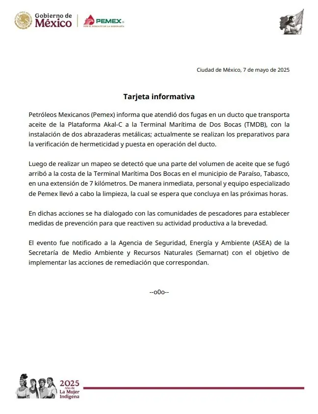 Foto: Pemex