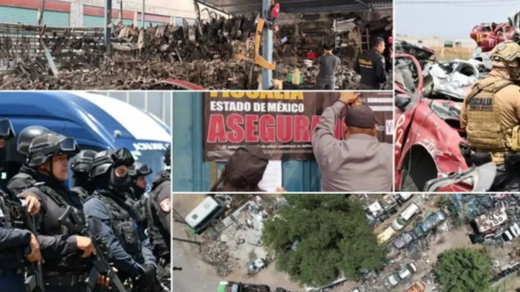 ¡Golpe al robo de autos! Operativo Fortaleza interviene 82 inmuebles en CDMX y Edomex