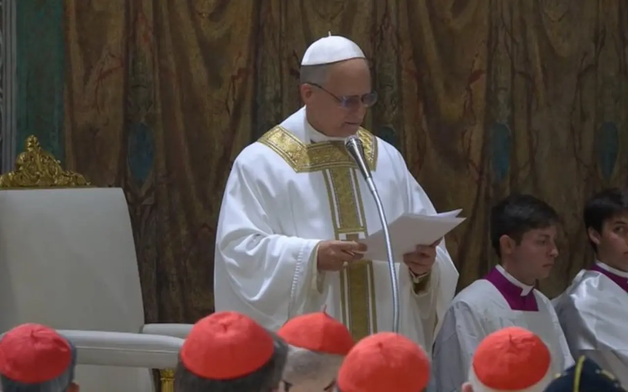 Papa León XIV Foto: X(Twitter) @VaticanNews