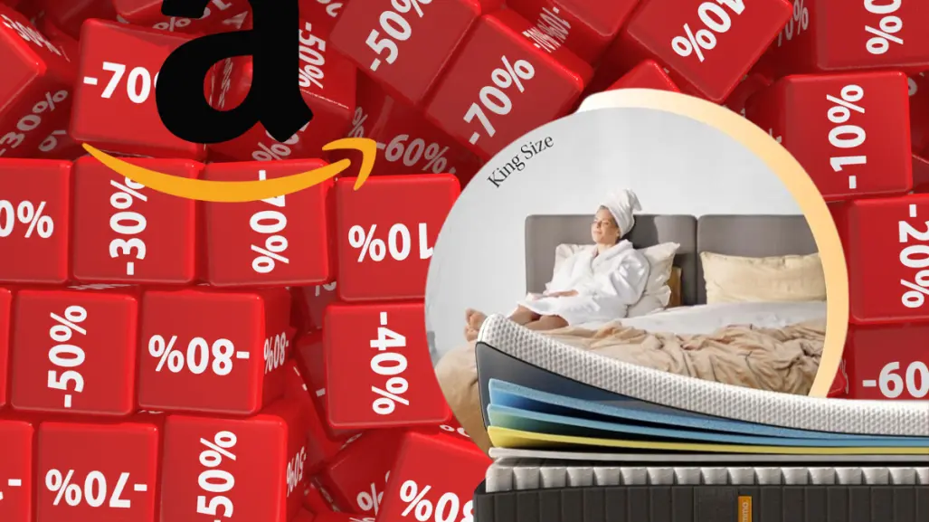 Amazon tiene el colchón Emma king size al 40% de descuento