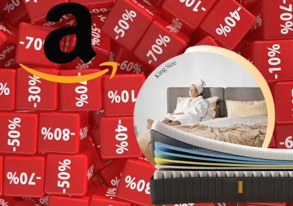 Amazon tiene el colchón Emma king size al 40% de descuento
