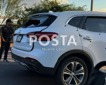 Hombre resulta herido tras ataque con arma de fuego en vía principal de Monterrey