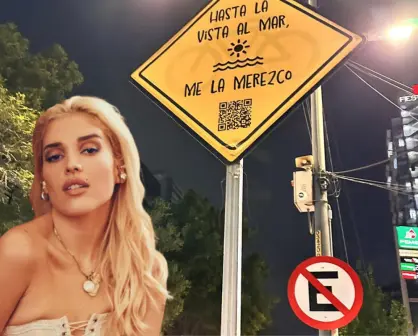 Elena Rose se disculpa por tapar letreros con publicidad para su concierto en CDMX