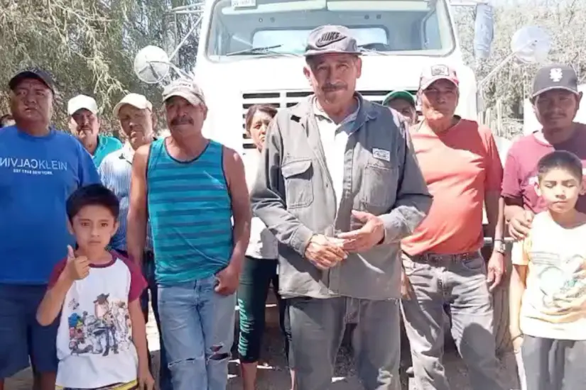 Ejidatarios piden apoyo | Foto: FB