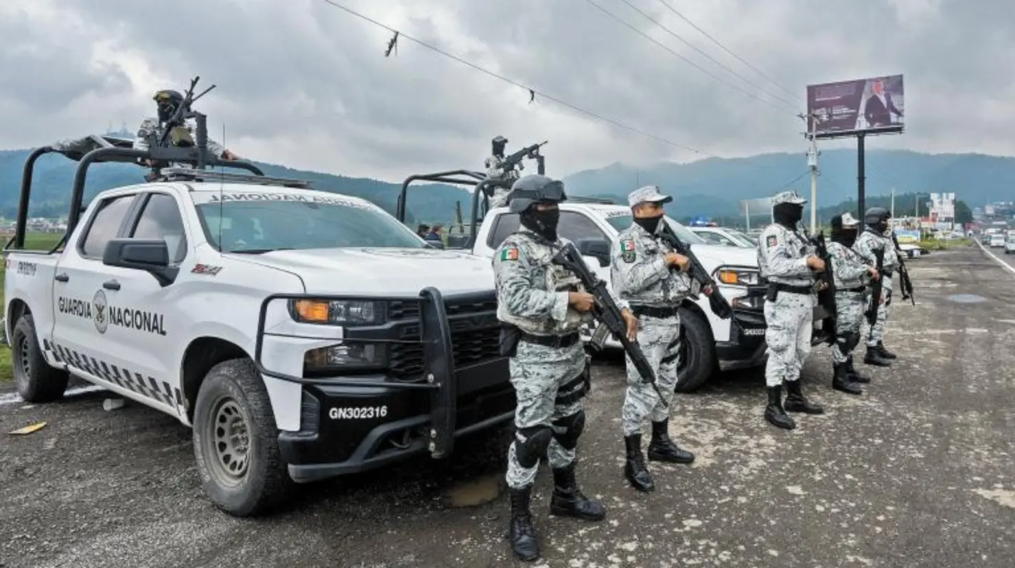 Guardia Nacional y hombres armados protagonizan enfrentamiento en Culiacán. Foto: Cuartoscuro