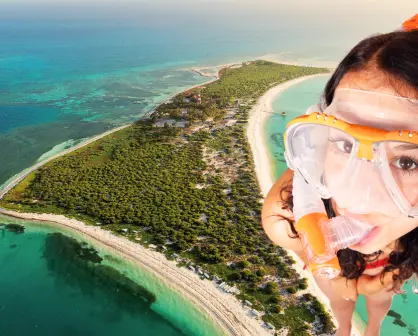 Esta es la isla de Yucatán perfecta para practicar snorkel y buceo