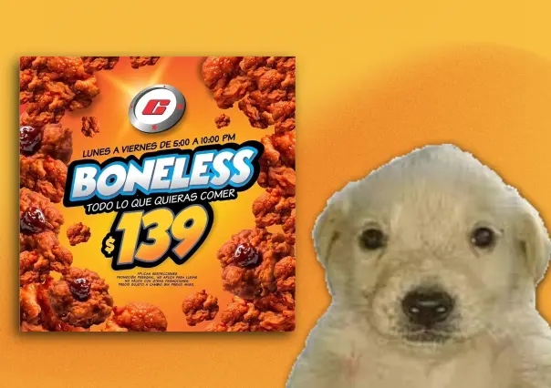 ¿Todos los boneless que puedas comer por 139 pesos? Esta es la promo de Comicx Saltillo