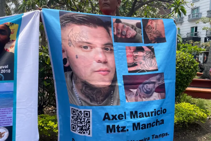 Axel Mauricio es buscado por su madre desde 2022. Foto: Axel Hassel
