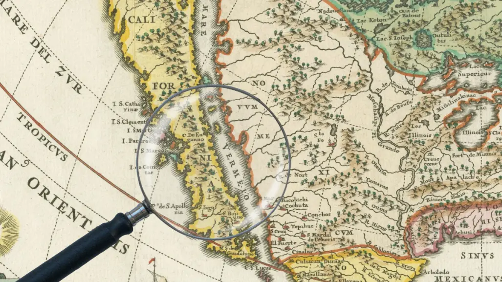 ¿Por qué creyeron que Baja California era una isla? Estos mapas lo explican