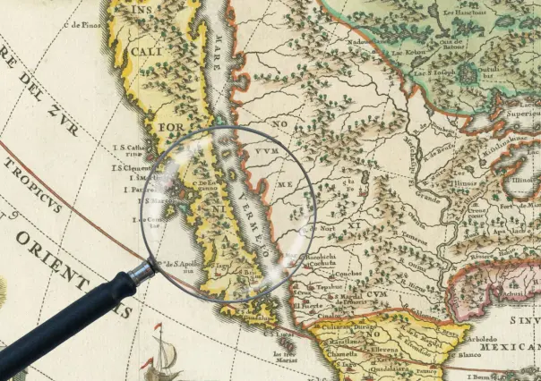 ¿Por qué creyeron que Baja California era una isla? Estos mapas lo explican