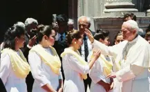El día que el papa Juan Pablo II celebró el Día de las Madres en Durango