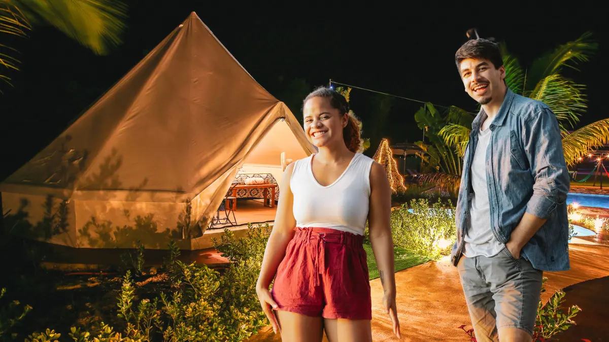 El glamping es una tendencia en todo el mundo Foto: Canva/Yucatán Turismo