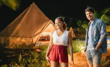 El pueblito con cenotes de Yucatán ideal para acampar entre lujo y naturaleza