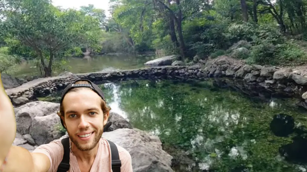 El agua cristalina de este río brota de un manantial entre la sierra de la zona cañera de Tamaulipas