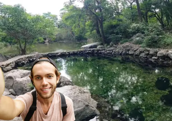El agua cristalina de este río brota de un manantial entre la sierra de la zona cañera de Tamaulipas