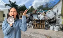 Vecinos denuncian predio por acumulación de basura en el poniente de Mérida