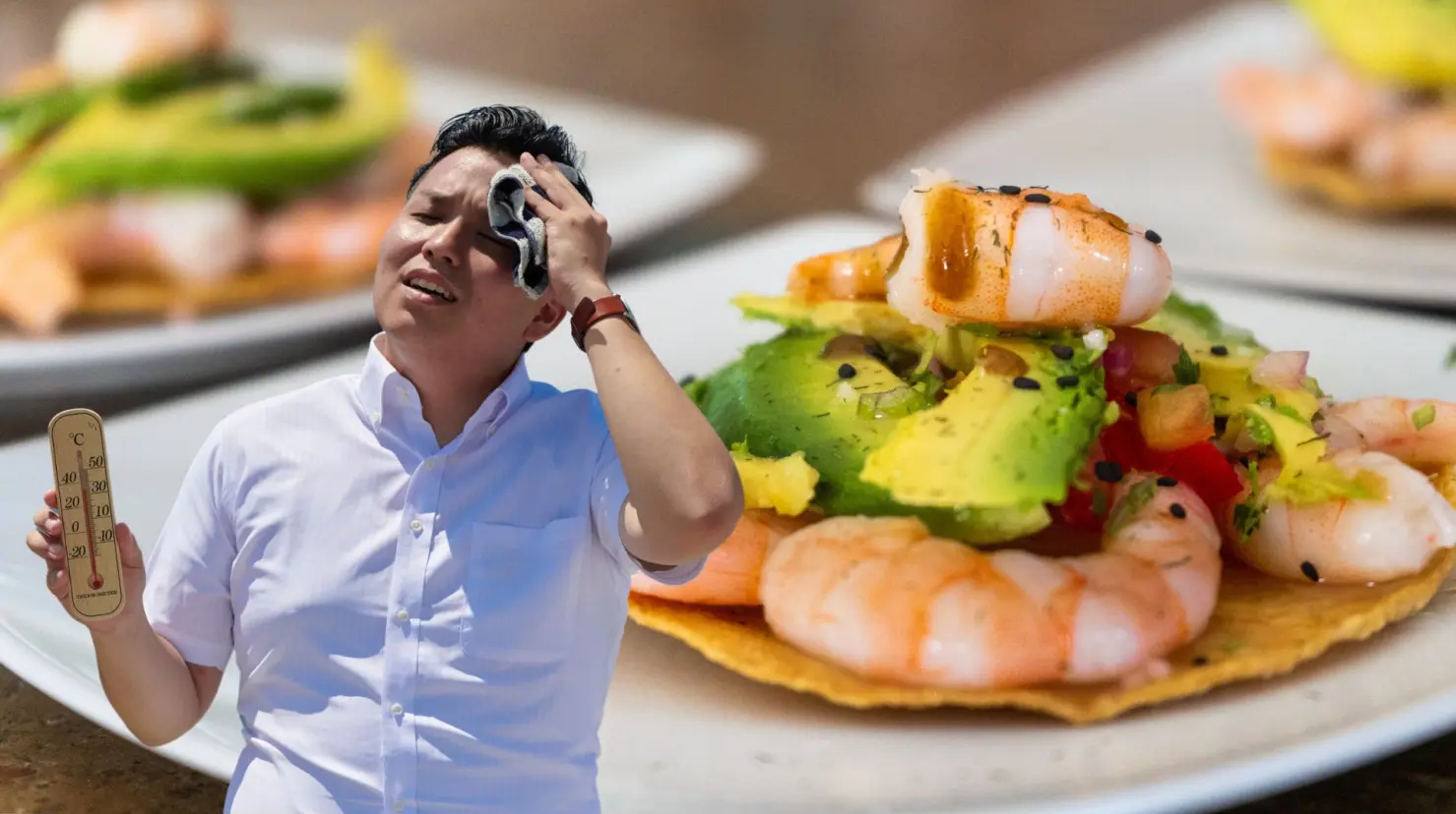Los platillos con mariscos y verduras son frescos, nutritivos y fáciles de preparar en climas cálidos. Foto: Biblioteca Canva