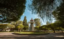El jardín del Centro Histórico que conserva su fuente Art Déco en Durango