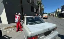 Accidente vial en Monterrey deja una persona lesionada