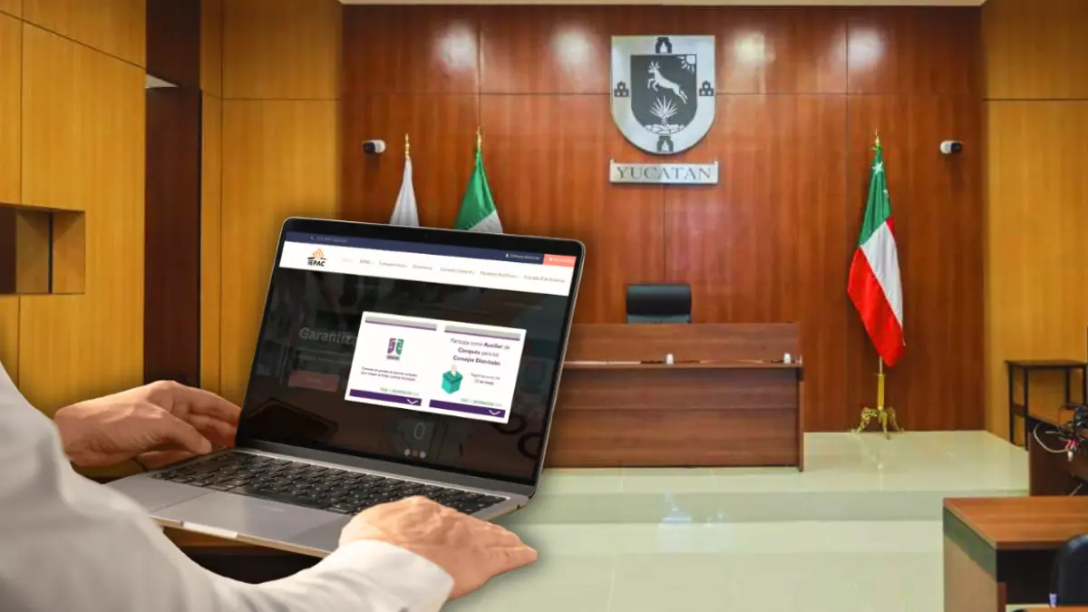 Las y los aspirantes pueden hacer campaña hasta el 28 de mayo Foto: Canva/Poder Judicial de Yucatán