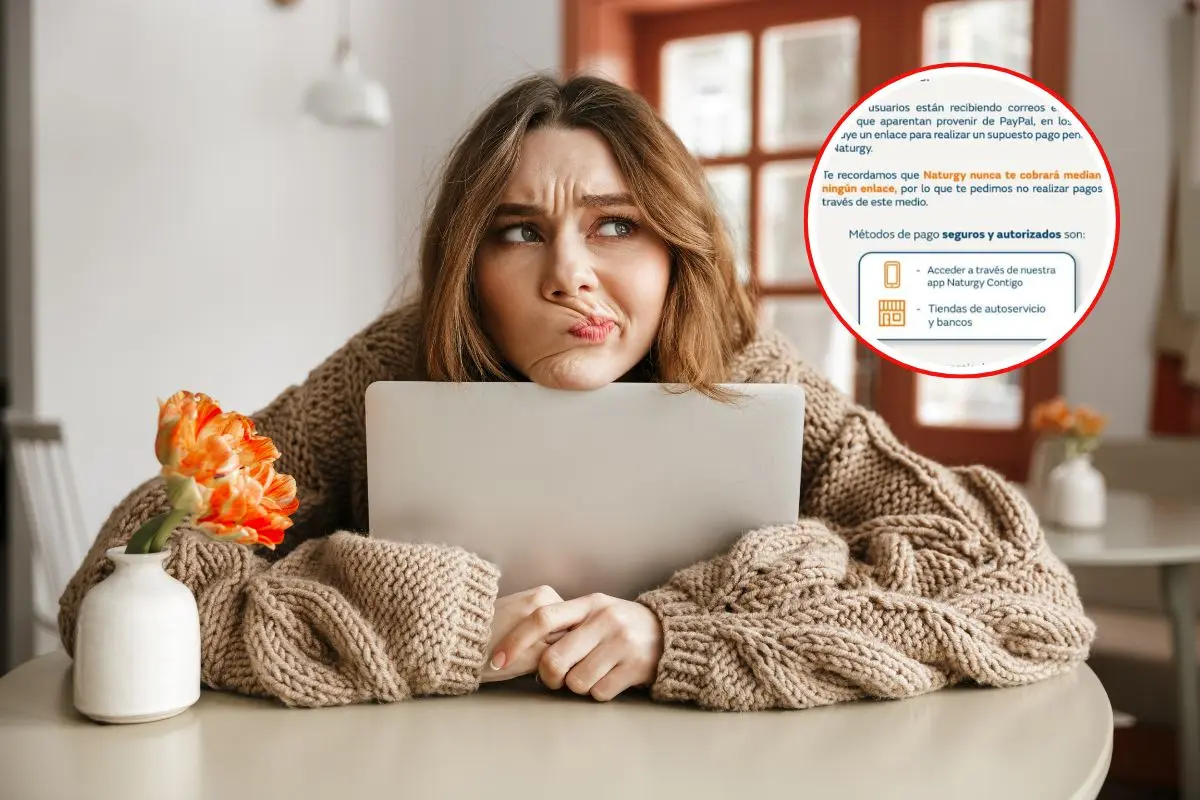 La empresa energética enfatiza que nunca realiza cobros a través de enlaces enviados por correo electrónico. Foto: Canva