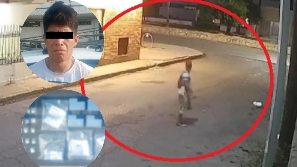Detienen a joven con droga y objetos robados en pleno Centro de Monterrey