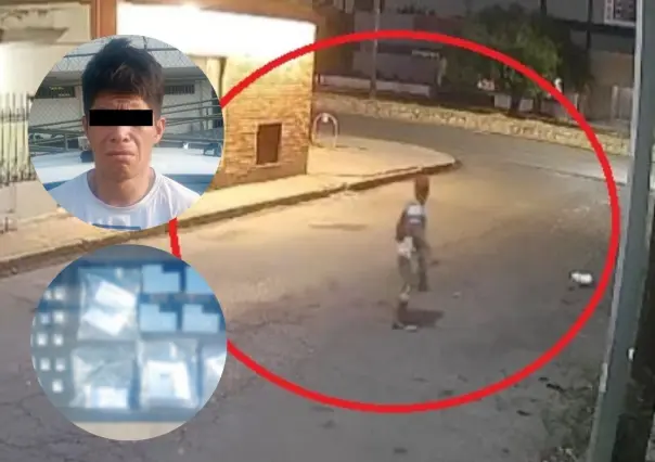 Detienen a joven con droga y objetos robados en pleno Centro de Monterrey