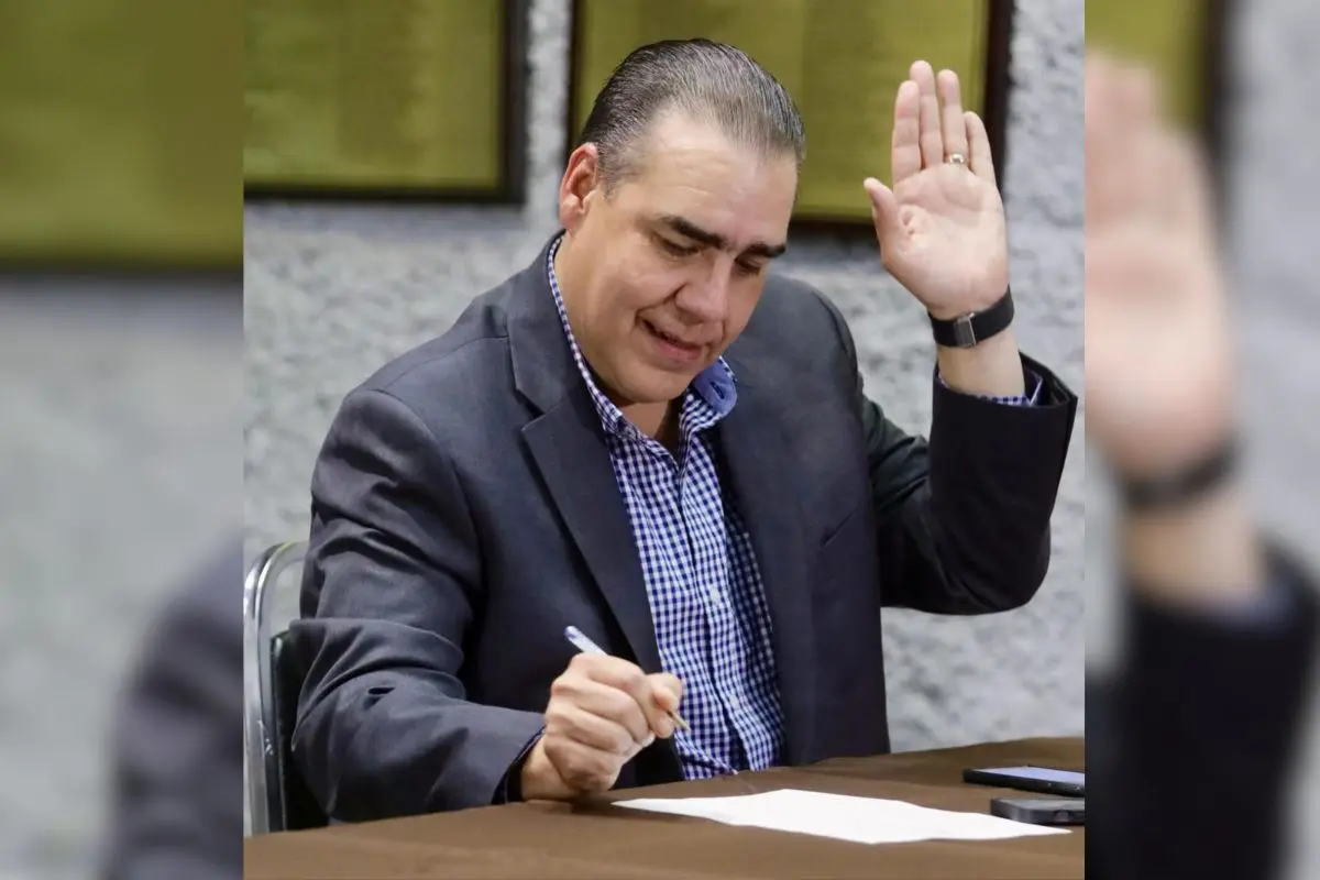 Coordinador del Grupo Legislativo del PRI en el Congreso de Nuevo León, Heriberto Treviño Cantú Foto: CongresoNL