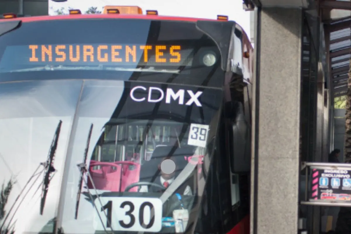 Unidad del Metrobús CDMX de la Línea 1 Foto: Metrobús CDMX