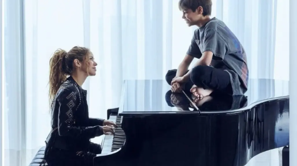 Shakira orgullosa de sus hijos por su debut en la música