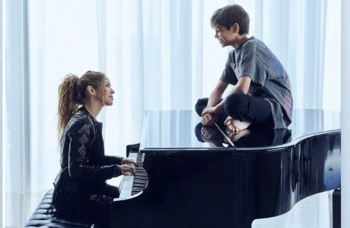 Shakira proud of her children for her debut in music Photo: Ig Shakira
