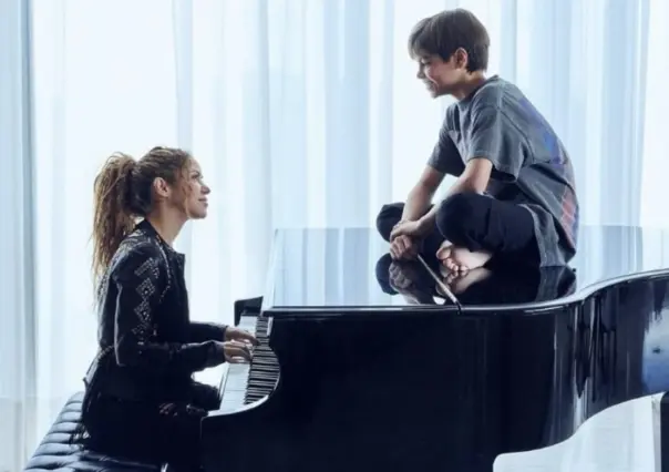 Shakira orgullosa de sus hijos por su debut en la música