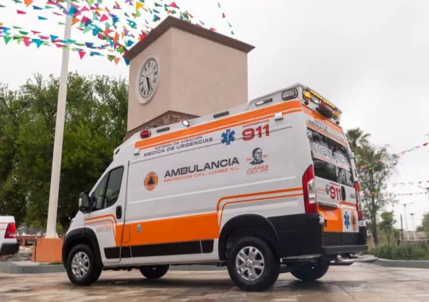 Juárez refuerza atención médica con nueva ambulancia para el municipio