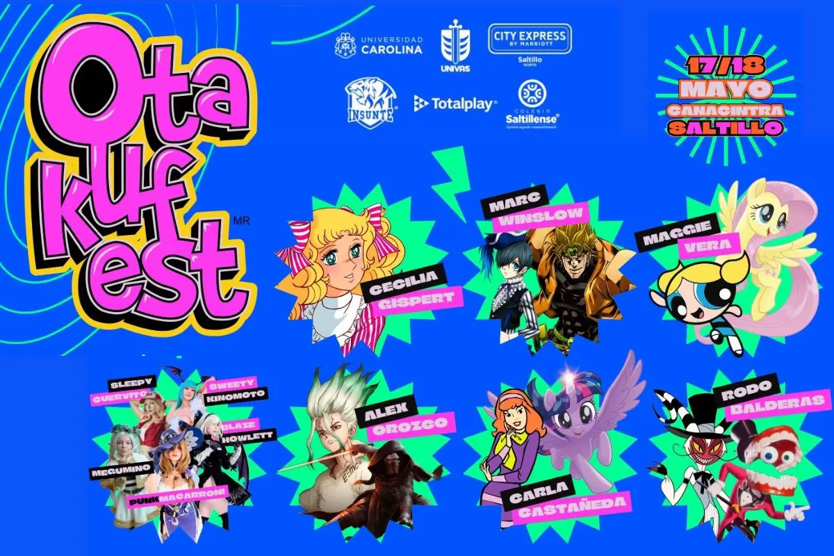 OtakuFest Saltillo 2025. Foto de Otakufest.