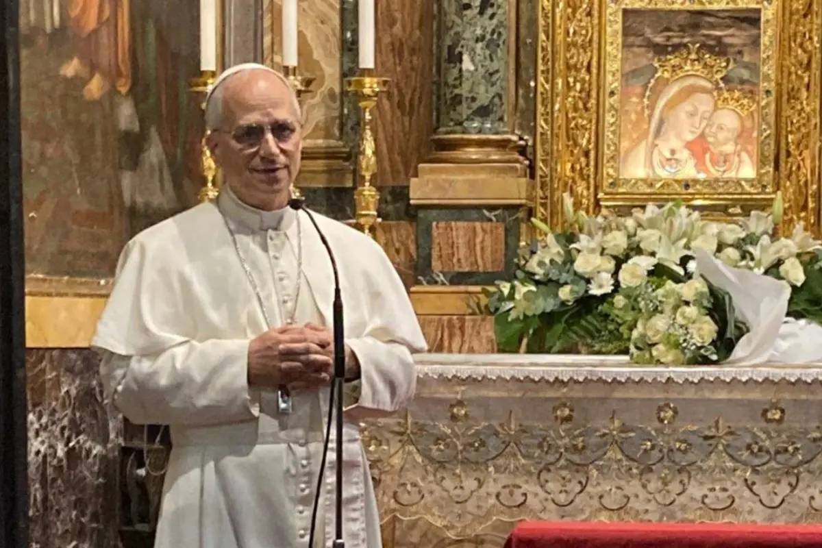 El papa León XIV apoyó la postura de Francisco respecto al divorcio. Foto: X @vaticannews_es