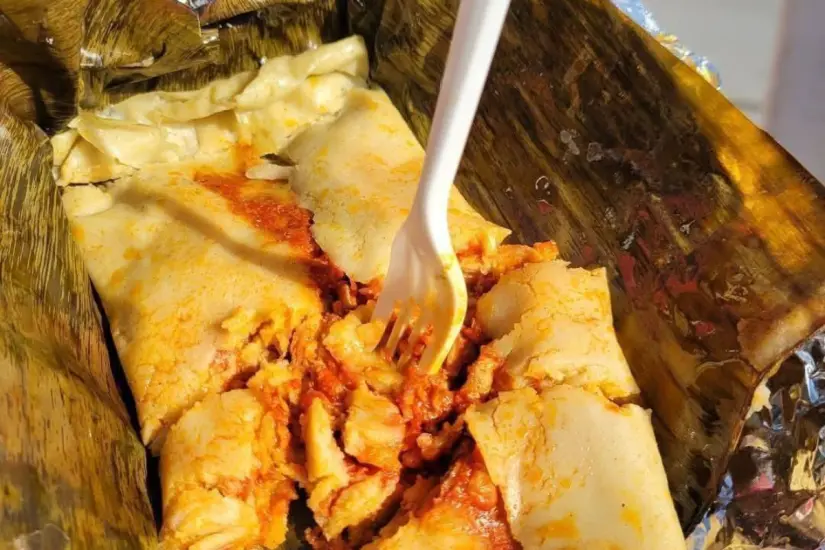 El tamal de armadillo es una deliciosa pero controversial comida. Foto: Ramón Sánchez