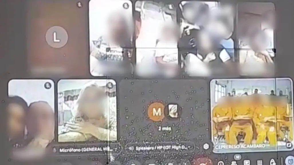 Internos de centros penitenciarios hacen videollamadas a sus madres