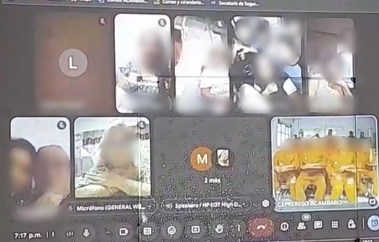 Internos de centros penitenciarios hacen videollamadas a sus madres. Foto: Jesús Padilla