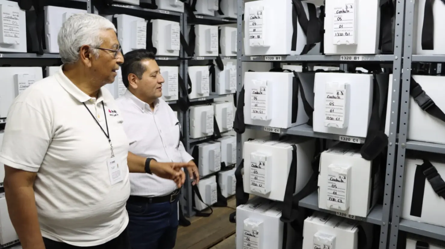 INE Coahuila realizará cómputos en tiempo real. Foto de INE Coahuila.